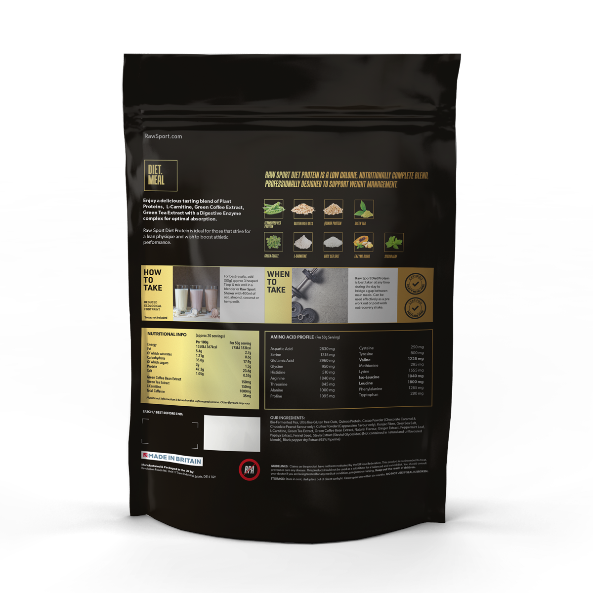 Diet Meal Protein (1KG) Powder