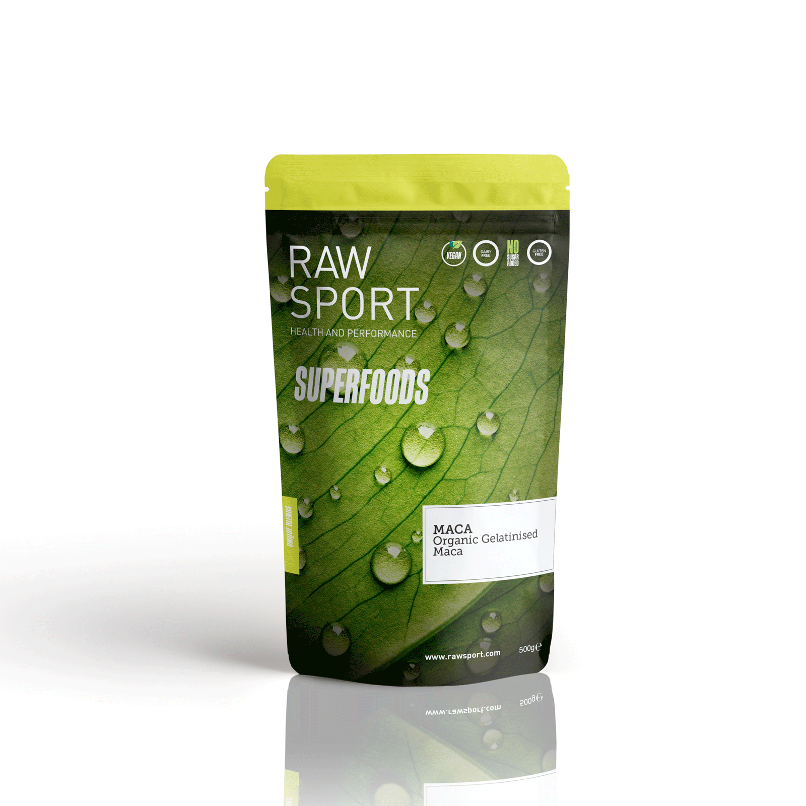 Gelatinised maca powder 250g organic - Raw Sport